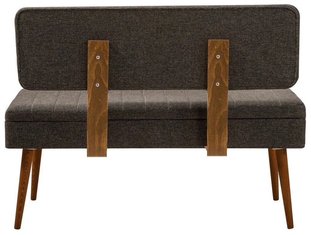 Conjunto de Mesa de Jantar Extensível e Cadeiras Vina – Nogueira e Ant