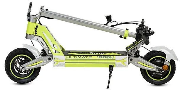 Trotinete eléctrica Bateria Litio 48V M41 Tank | 2025 Model Velocidade até 45km/h, Autonomia até 40 - 50km Branco/Verde