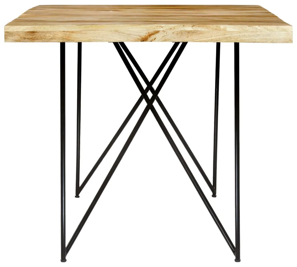 Mesa de jantar 180x90x76 cm madeira de mangueira maciça