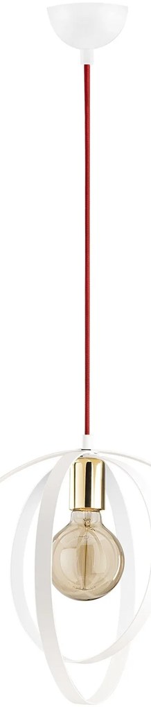 Candeeiro de Teto Vaveyla – Branco – 35 cm Diâmetro