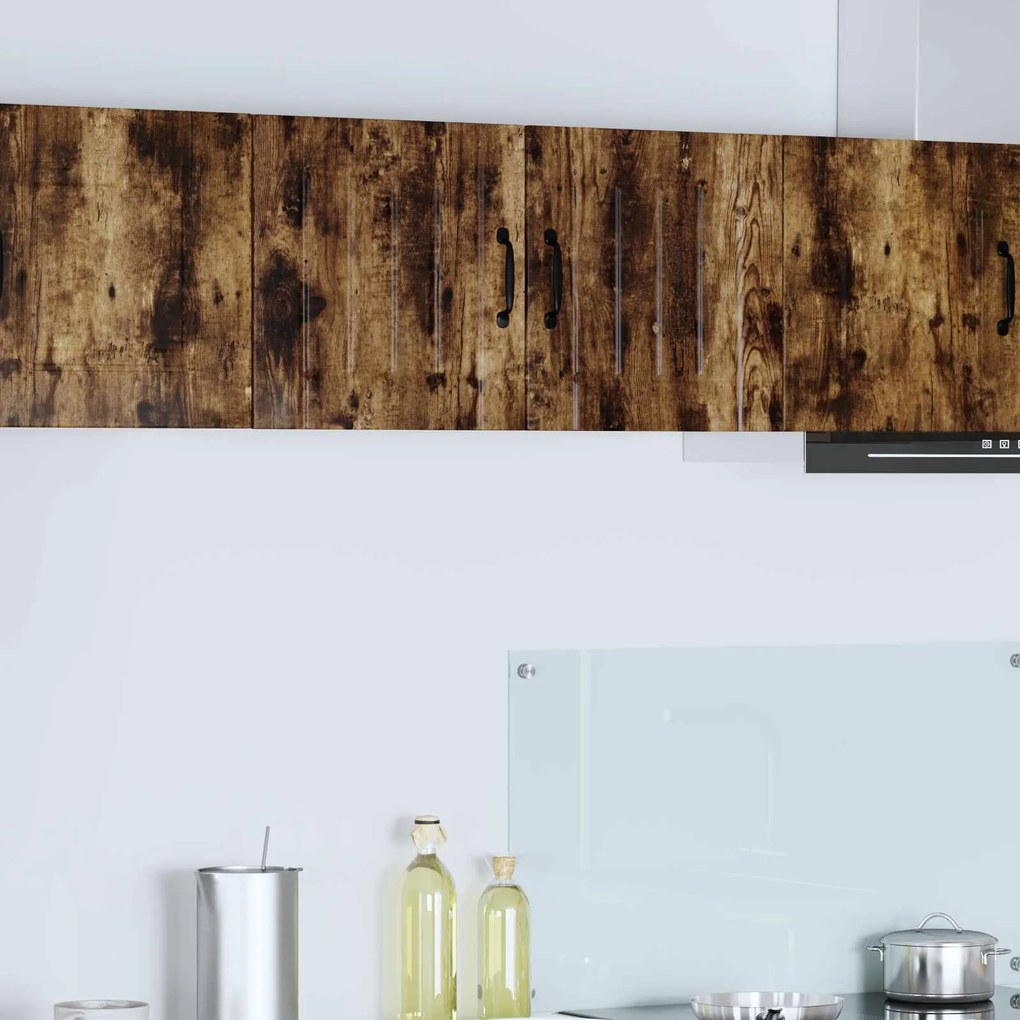 vidaXL Armário de Cozinha 2 pcs Carvalho Defumado 40 x 31 x 40 cm