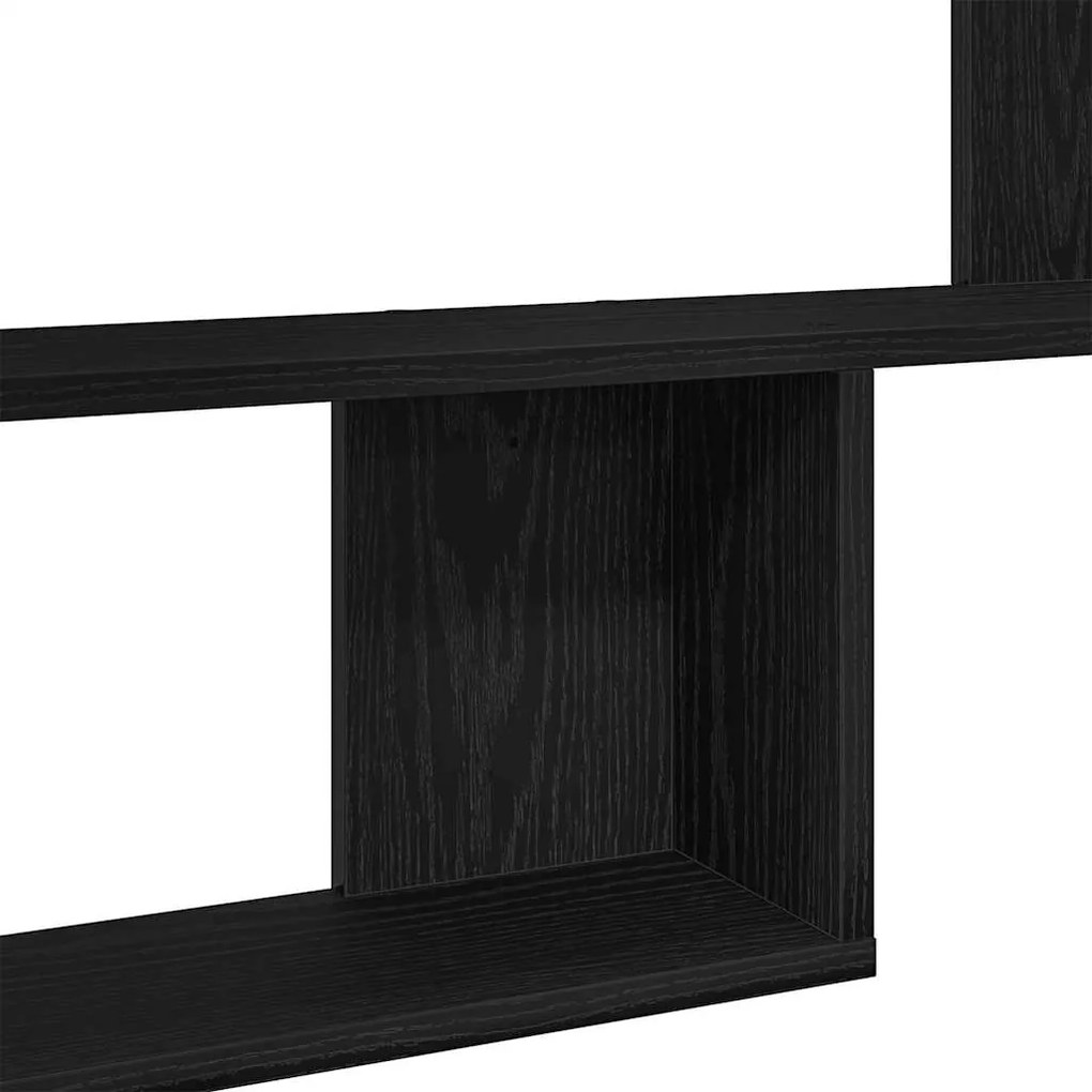 Estantes de parede 2 pcs 50x12x50 cm carvalho preto
