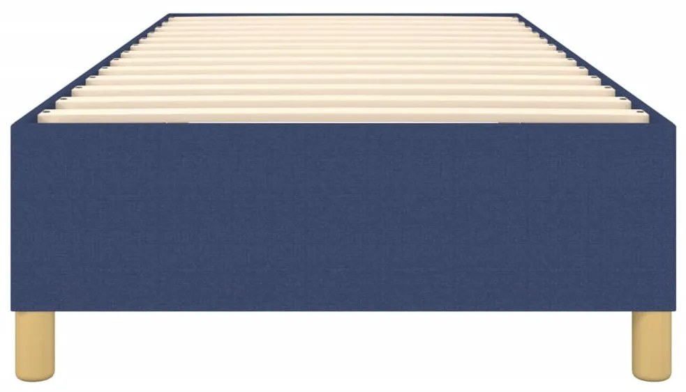 Estrutura de cama sem colchão 80x200 cm azul