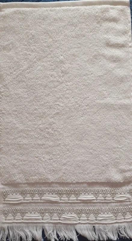 30x50 cm - Toalhas em jacquard - 550 gr/m2 - 95% algodão 5% linho: 1 Toalha 30x50 cm  B