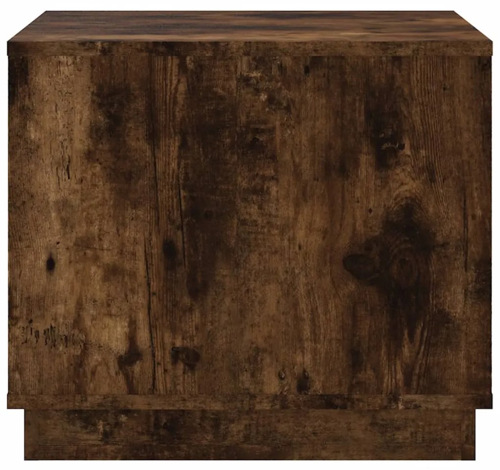 Mesa de centro 51x50x44 cm derivados madeira carvalho fumado