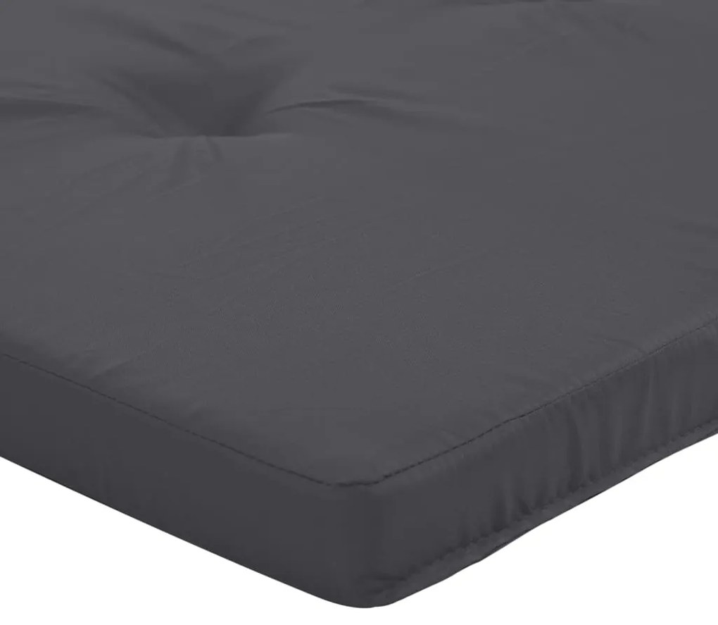 Almofadões p/ cadeira adirondack 2 pcs tecido oxford antracite