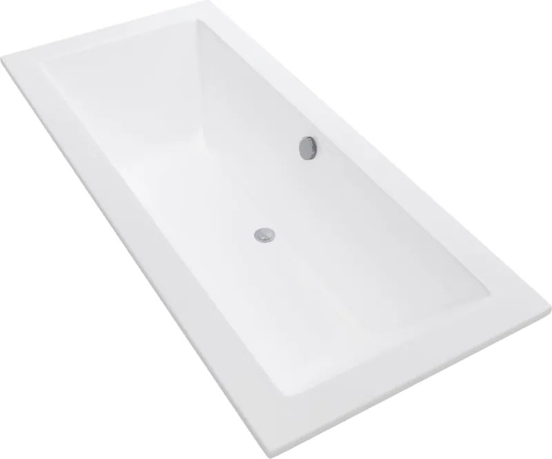 Mexen Cube banheira retangular 190 x 90 cm, branca - 55051909000