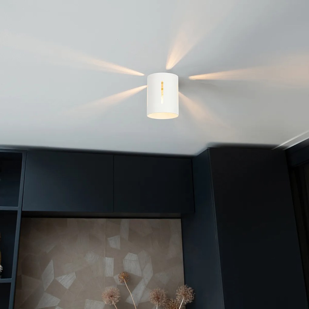 Candeeiro de teto design branco - Yana Design