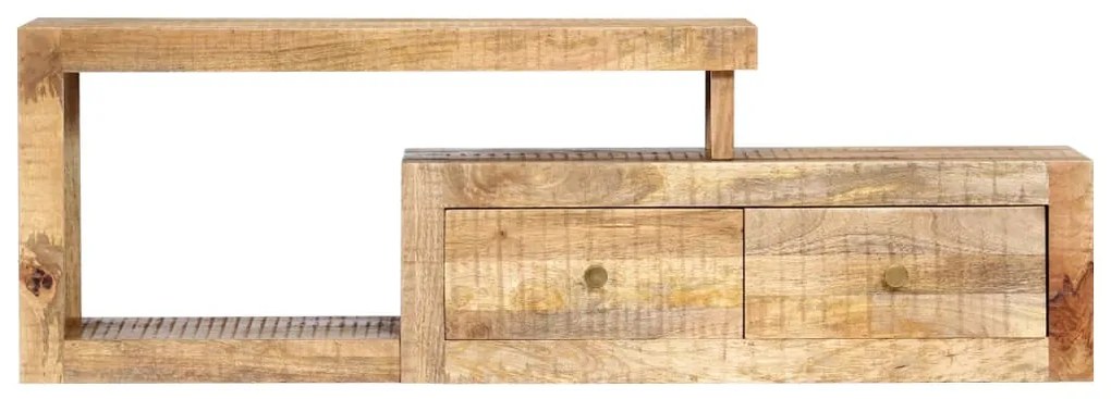 Móvel de TV 120x30x40 cm madeira de mangueira maciça