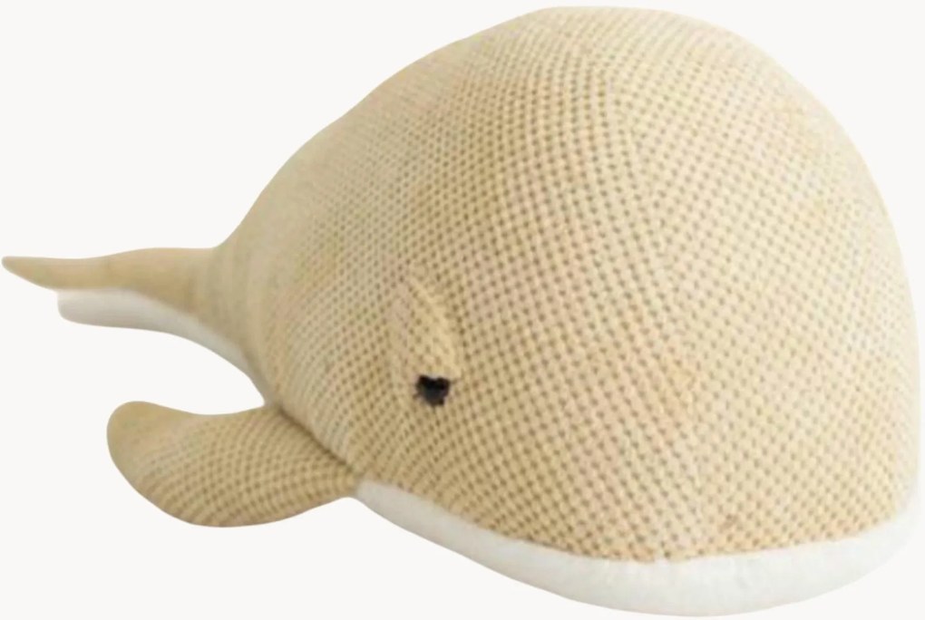 Peluche artesanal em algodão Whale