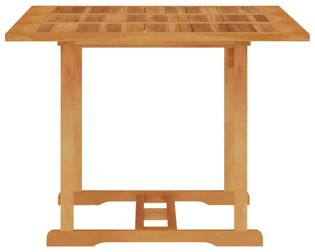 Mesa de jardim 150x90x75 cm madeira de teca maciça