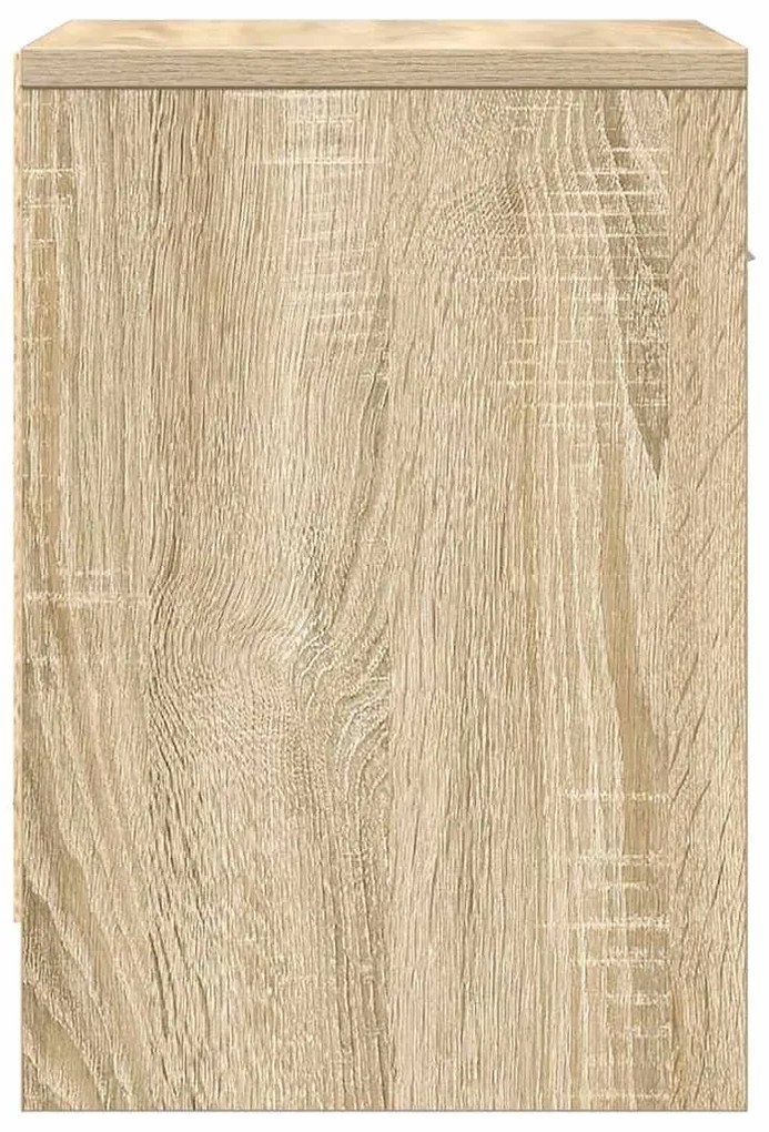 Mesas de cabeceira 2 pcs com gaveta 39x28x41 cm carvalho sonoma