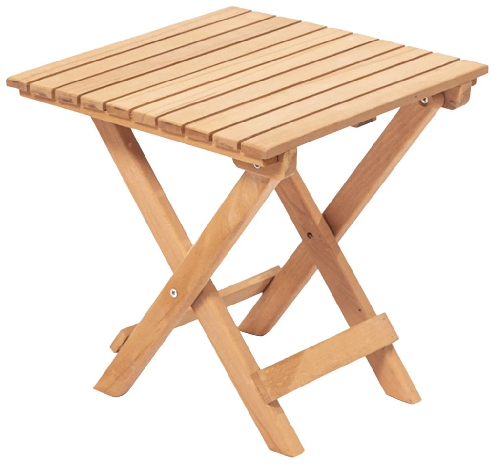 Mesa de Jardim My019 – Castanho – 40x40x40 cm | Tribo Home