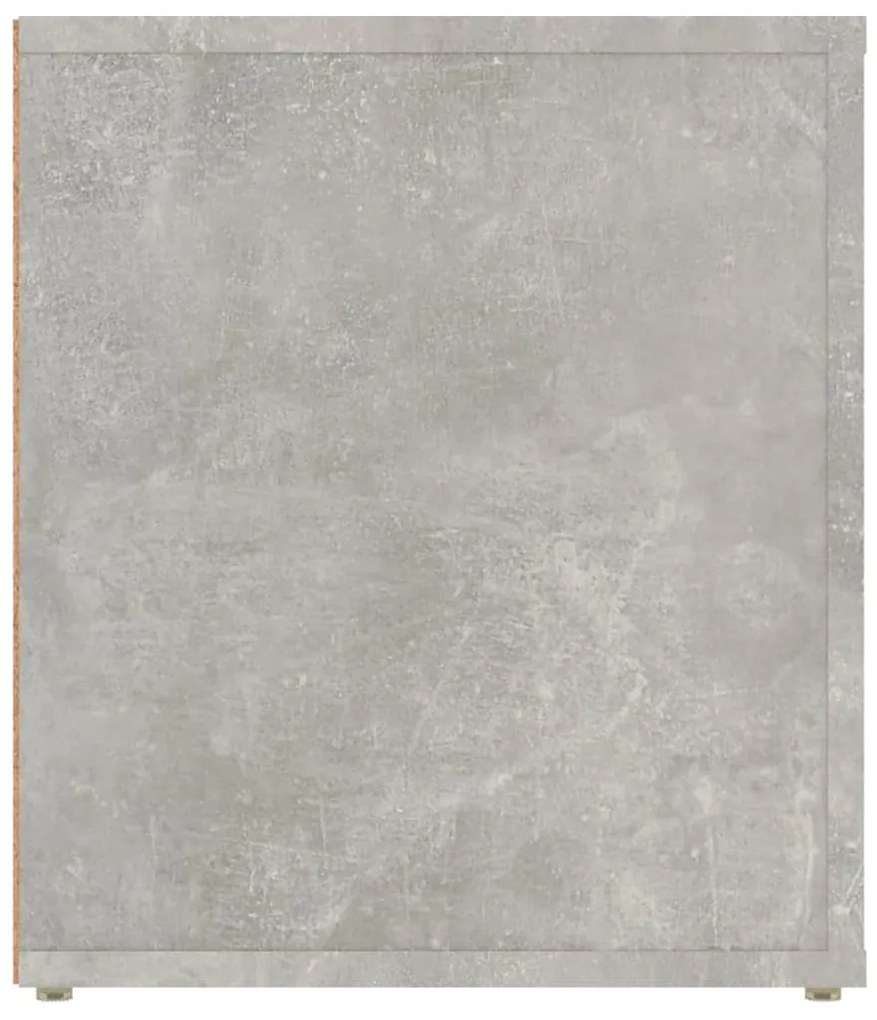 Móvel p/ TV 100x35x40cm madeira processada cinzento cimento