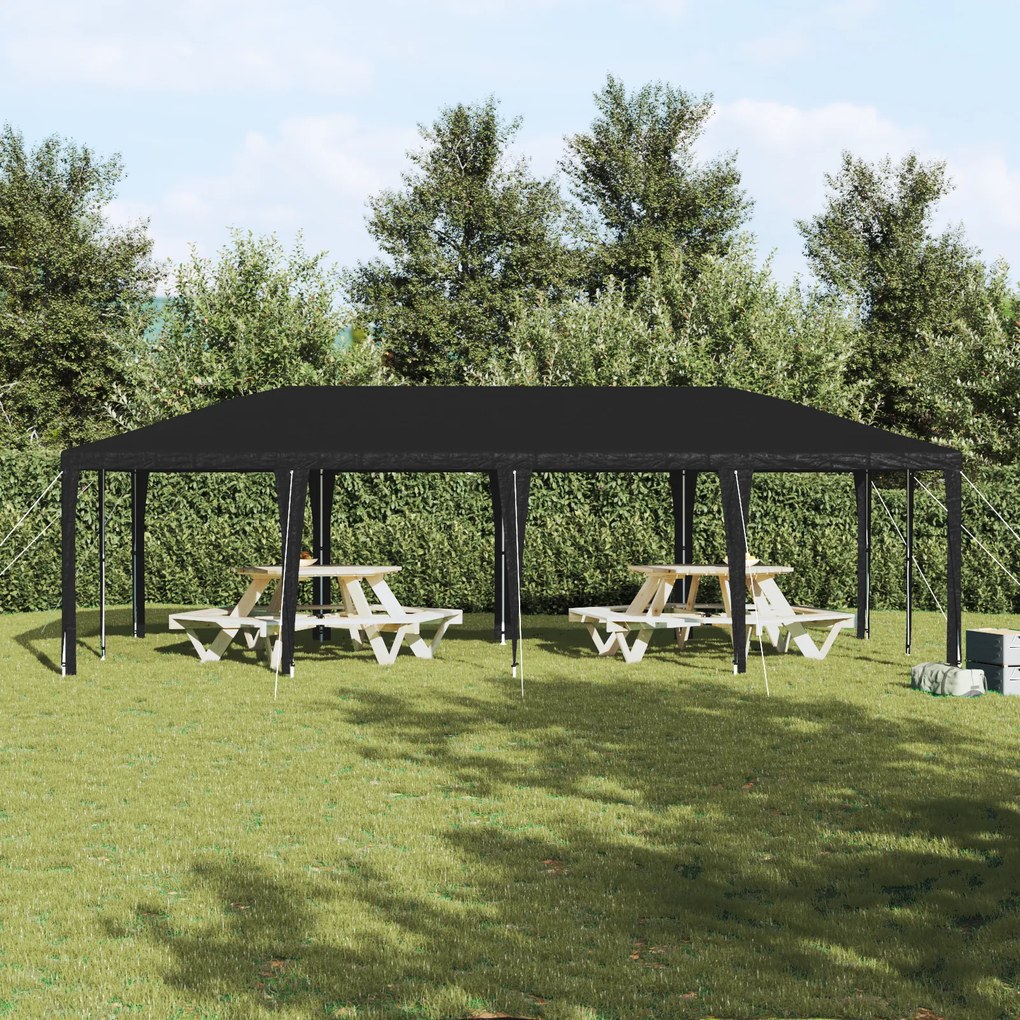 Tenda de Festa Antracite 8x4 m PE
