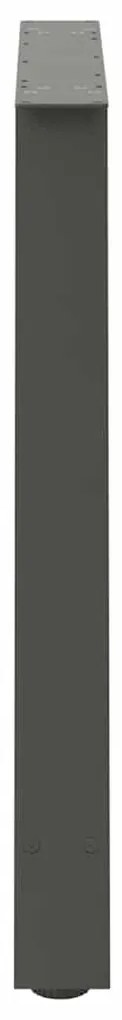 Pés para mesa de jantar em formato A, 2 peças, antracite, 90x (72-73)