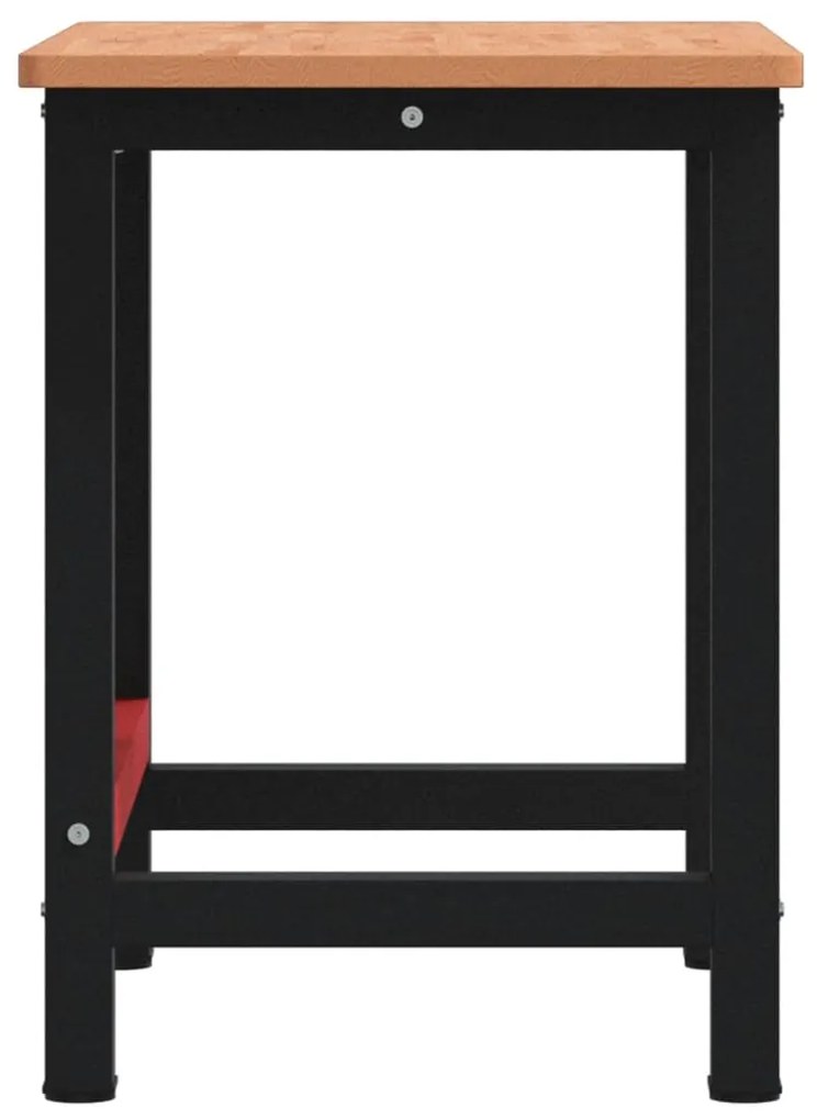 Bancada retangular 100x60x81,5 cm madeira de faia maciça