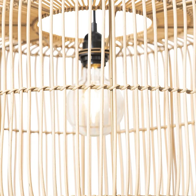Candeeiro de suspensão oriental em vime 45 cm - Maud Oriental