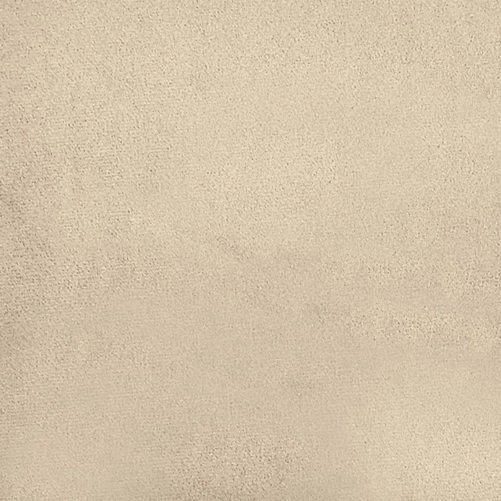 Sofá 2 lugares c/ almofadas 140 cm microfibra cor creme