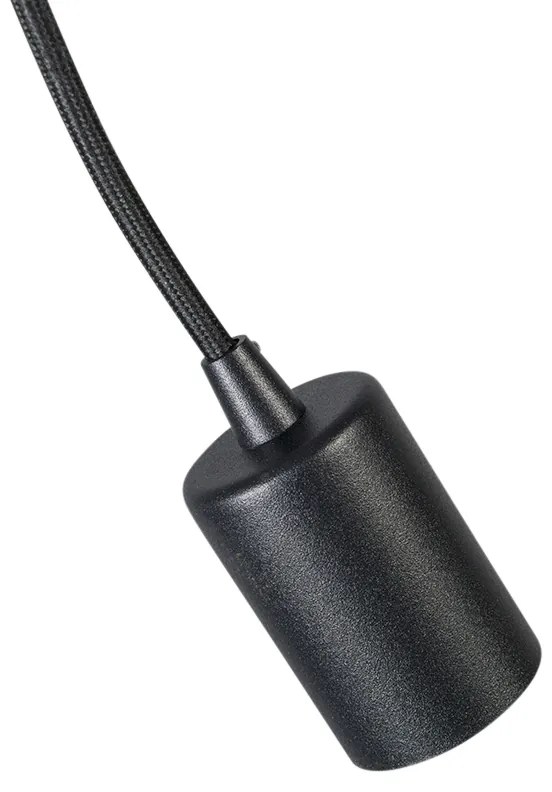LED Candeeiro de suspensão inteligente preto com WiFi G95 - Facil Design,Moderno