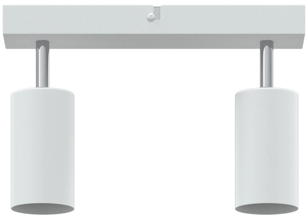 Spotlight de Teto 2 Via Ajustável Branco GU10