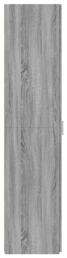 Armário alto 45x42,5x185 cm derivados de madeira cinza sonoma