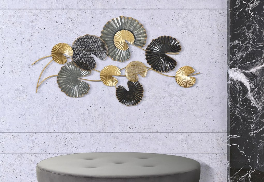 PAINEL DE PAREDE DE FERRO 3D WEB -B- CM 105X4X56 MULTICOLOR