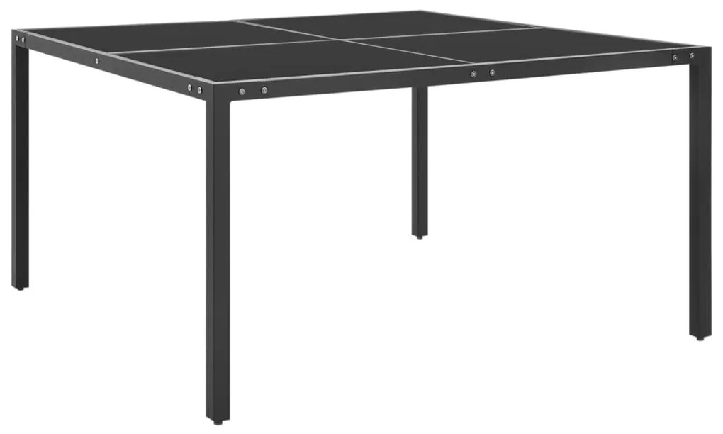 9 pcs conjunto de jantar para exterior aço