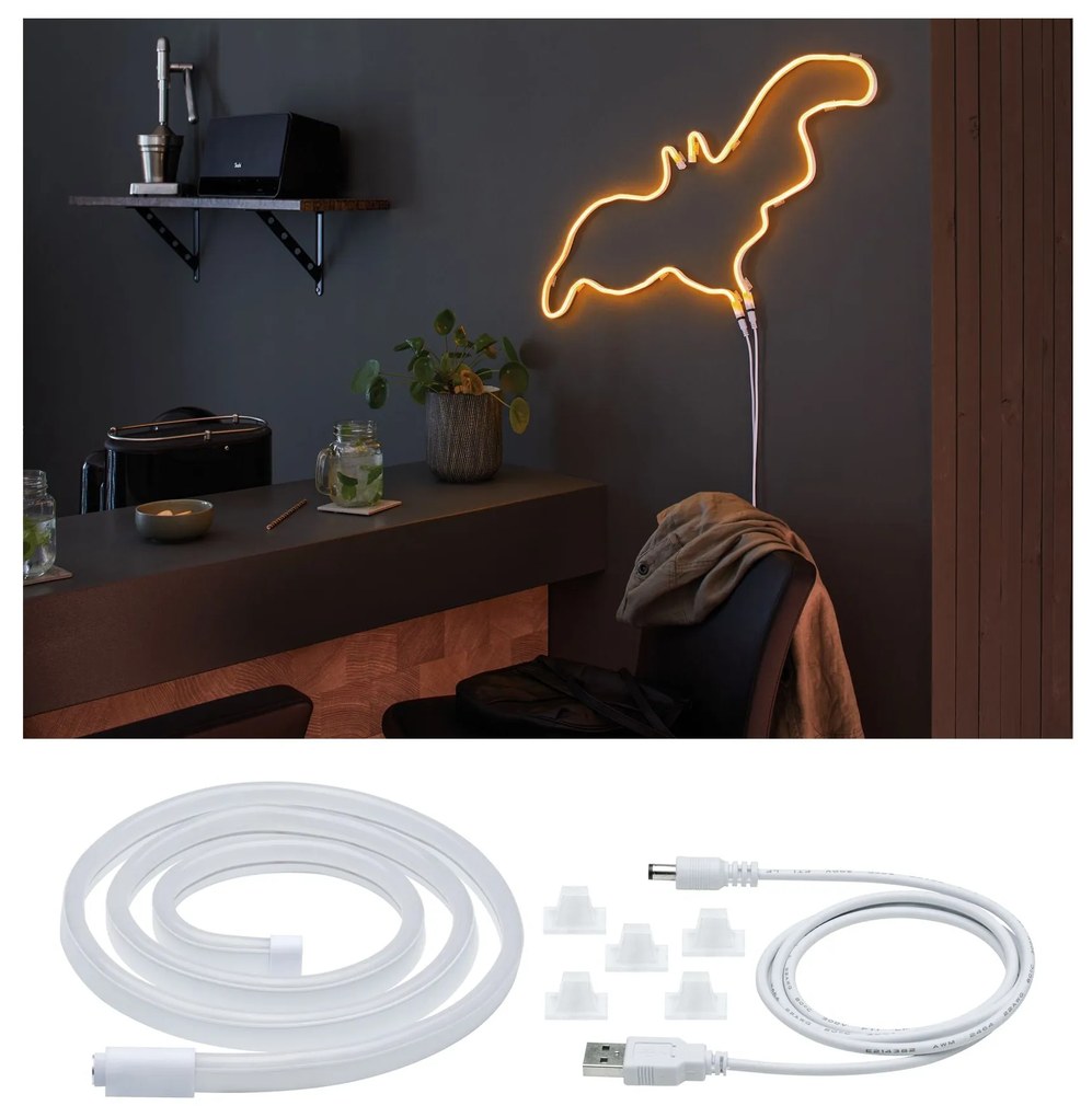 Neon Colorflex Laranja (1m)