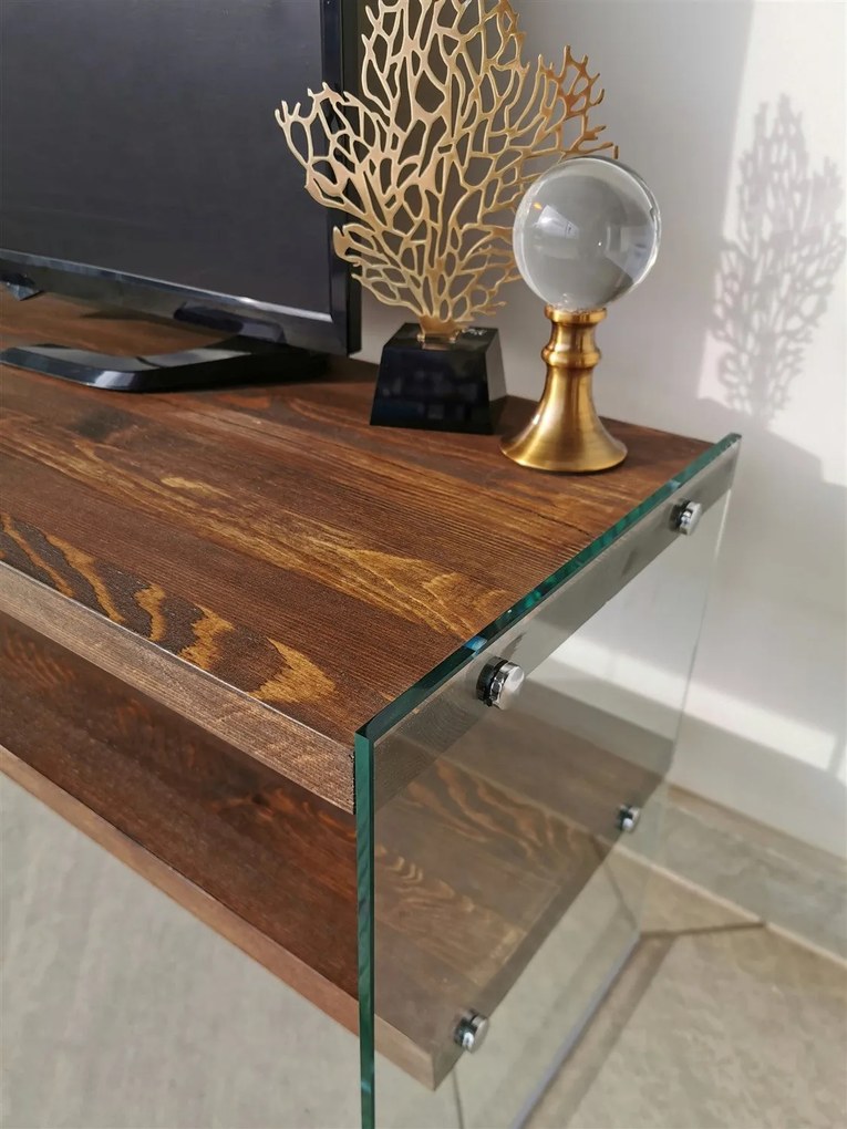 Unidade TV TV105 – Nogueira – 120x45x35 cm