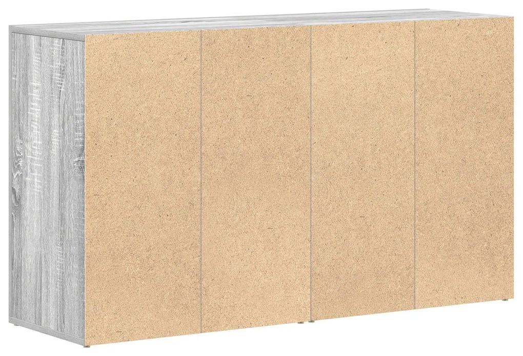 Buffet vidaXL Cinza Sonoma Madeira engenheirada 120 x 36 x 69 cm