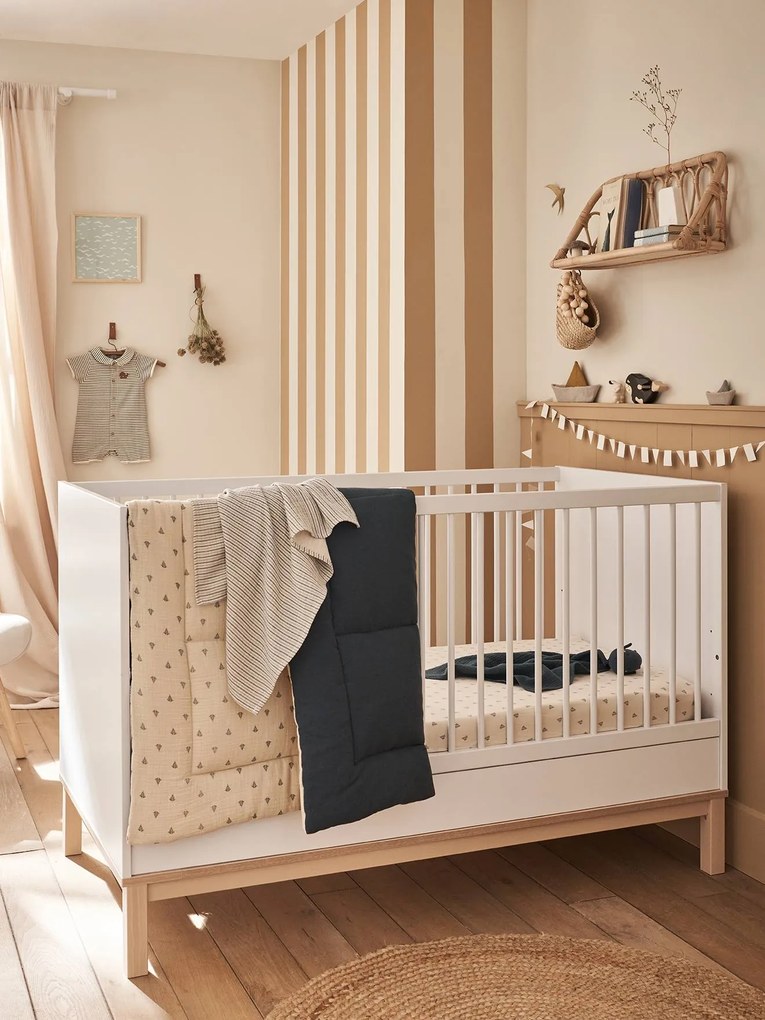Cama evolutiva para bebé, 70x140cm, Cometa branco