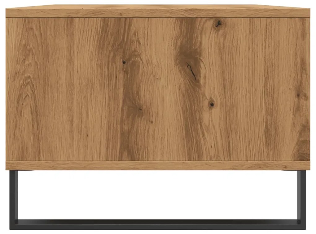 Mesa de centro 90x50x36,5cm deriv. madeira carvalho artisiano
