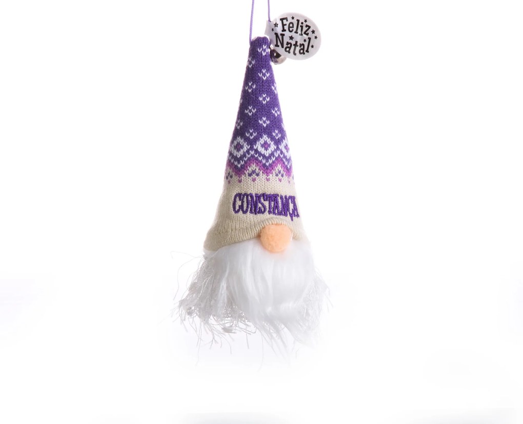 Gnomo Natal Com Led Constança