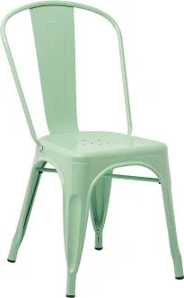 Pack De 4 Cadeiras De Jantar Empilháveis Lix Verde Hortelã - Sklum