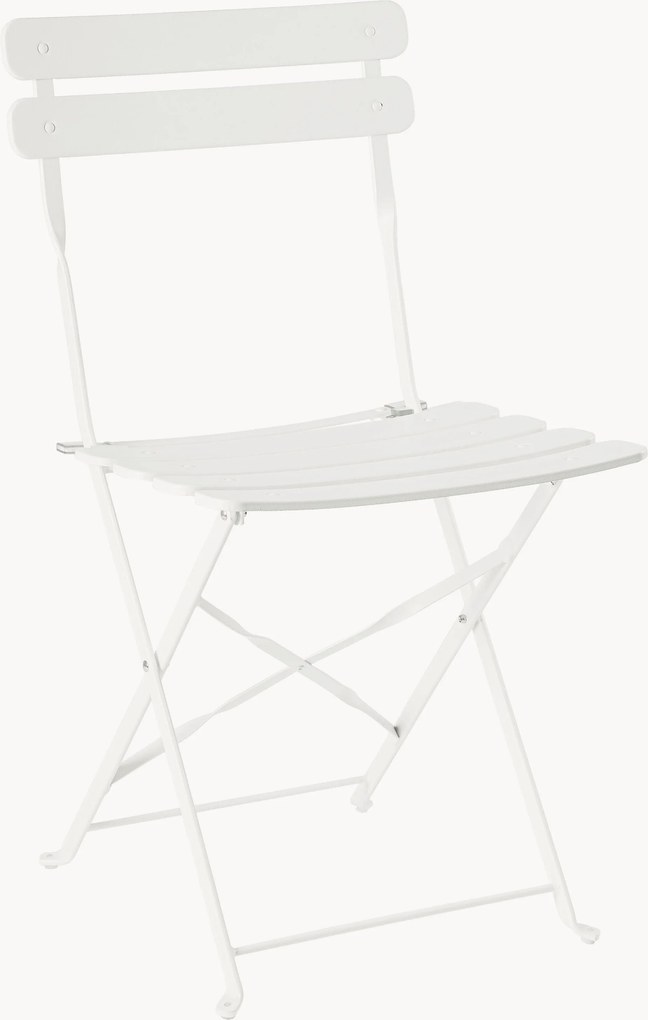 Cadeiras de exterior dobráveis Yasmin, conjunto de 2