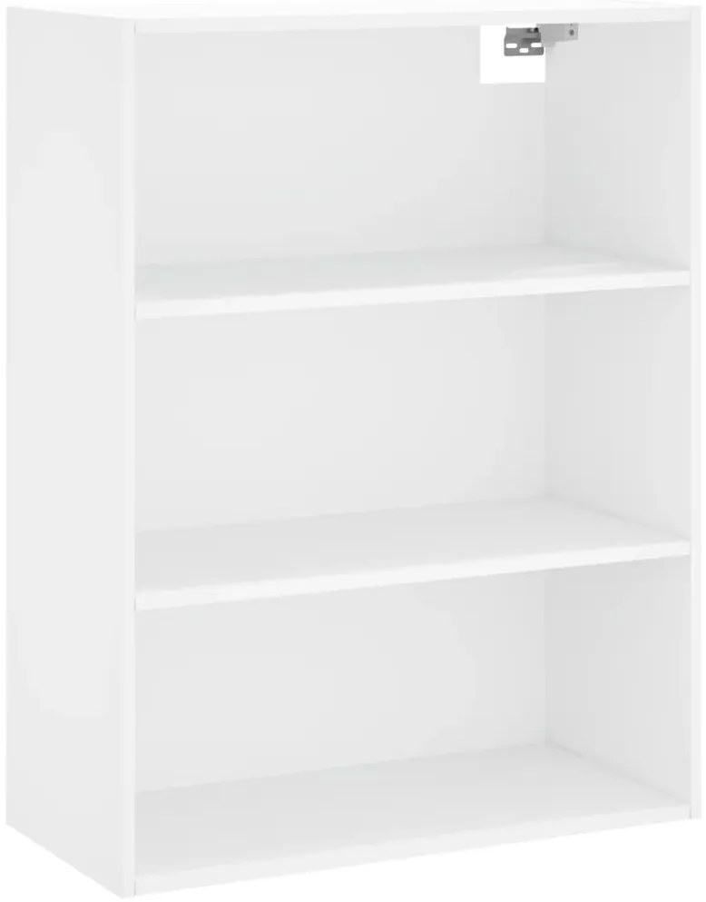 Armário alto 69,5x34x180 cm derivados de madeira branco