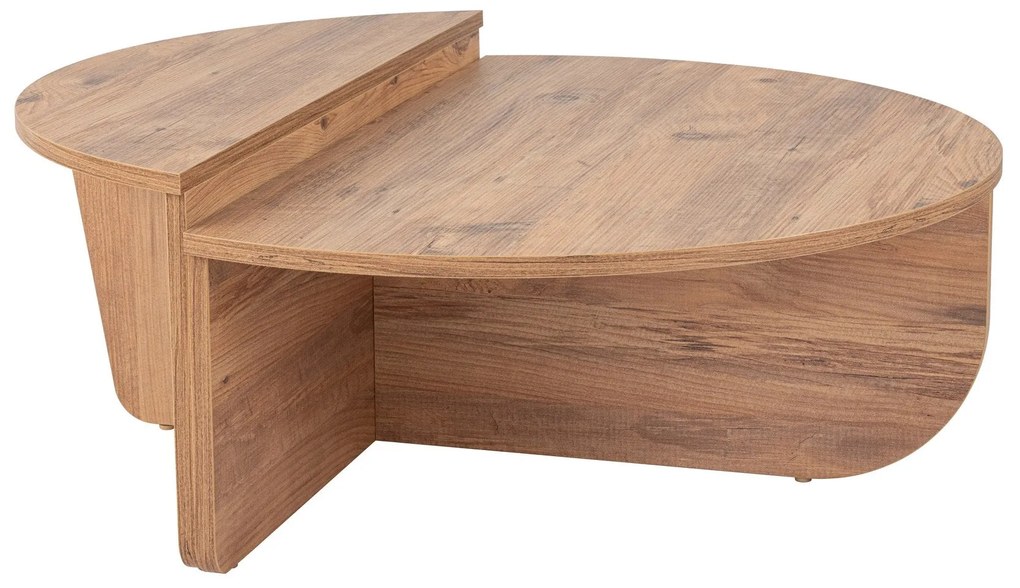 Mesa de Café Orion - Cor Pinho Atlântico - 90x30x60cm e 85x35x30cm