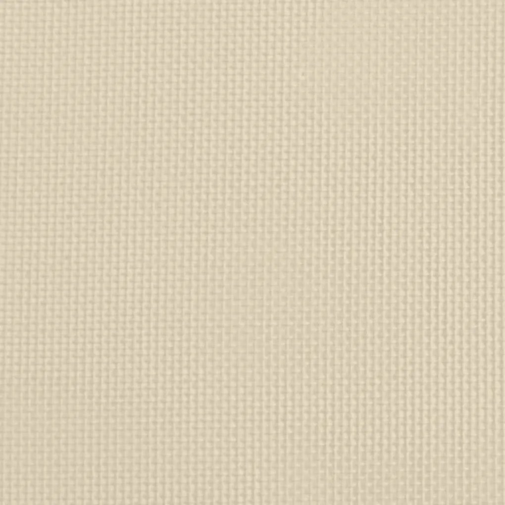 Cadeiras de praia dobráveis 2 pcs alumínio e textilene creme