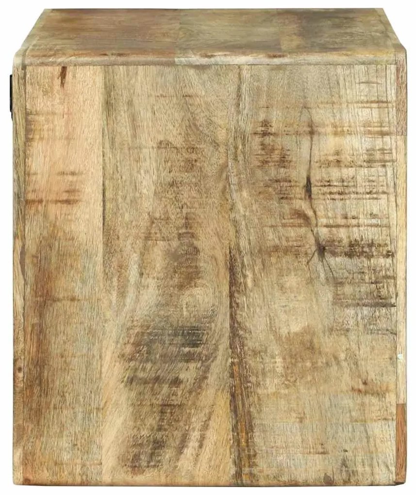 Armário de TV 60x32x36 cm em Madeira Maciça de Mangueira