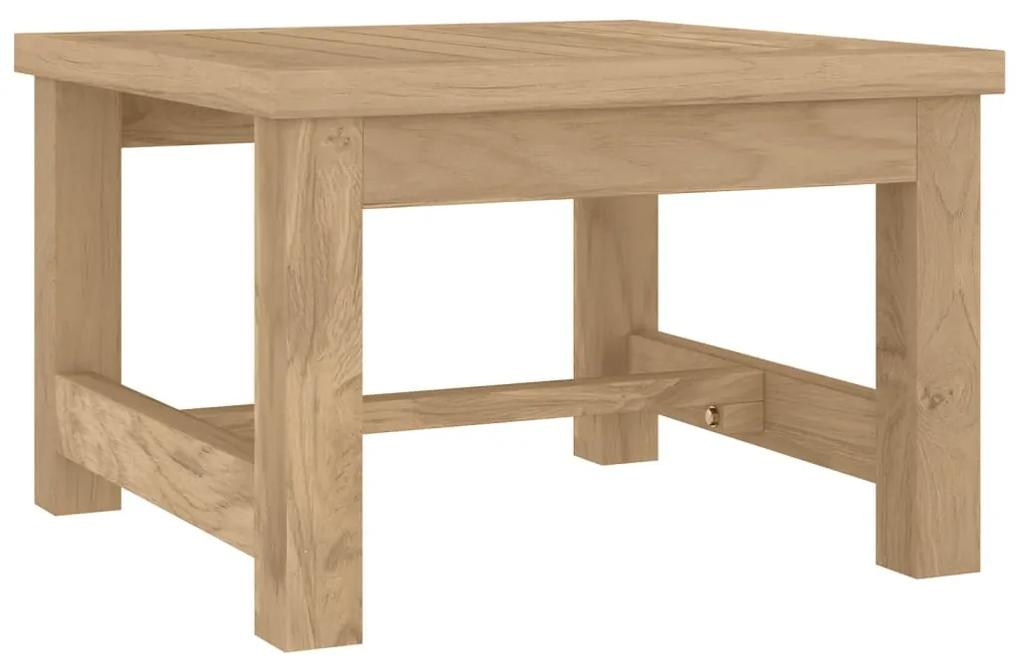 Mesa de centro 45x45x30 cm madeira de teca maciça