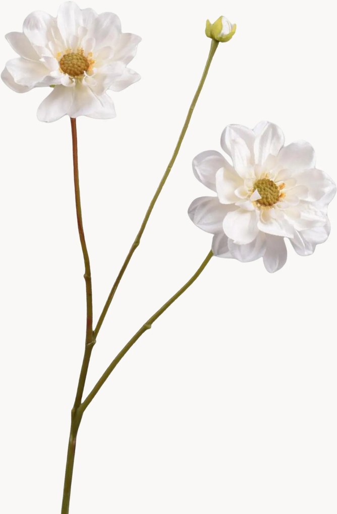 Flores artificiais Dahlia, conjunto de 2