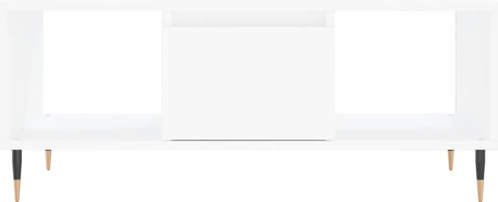 Mesa de centro 90x50x36,5 cm derivados de madeira branco