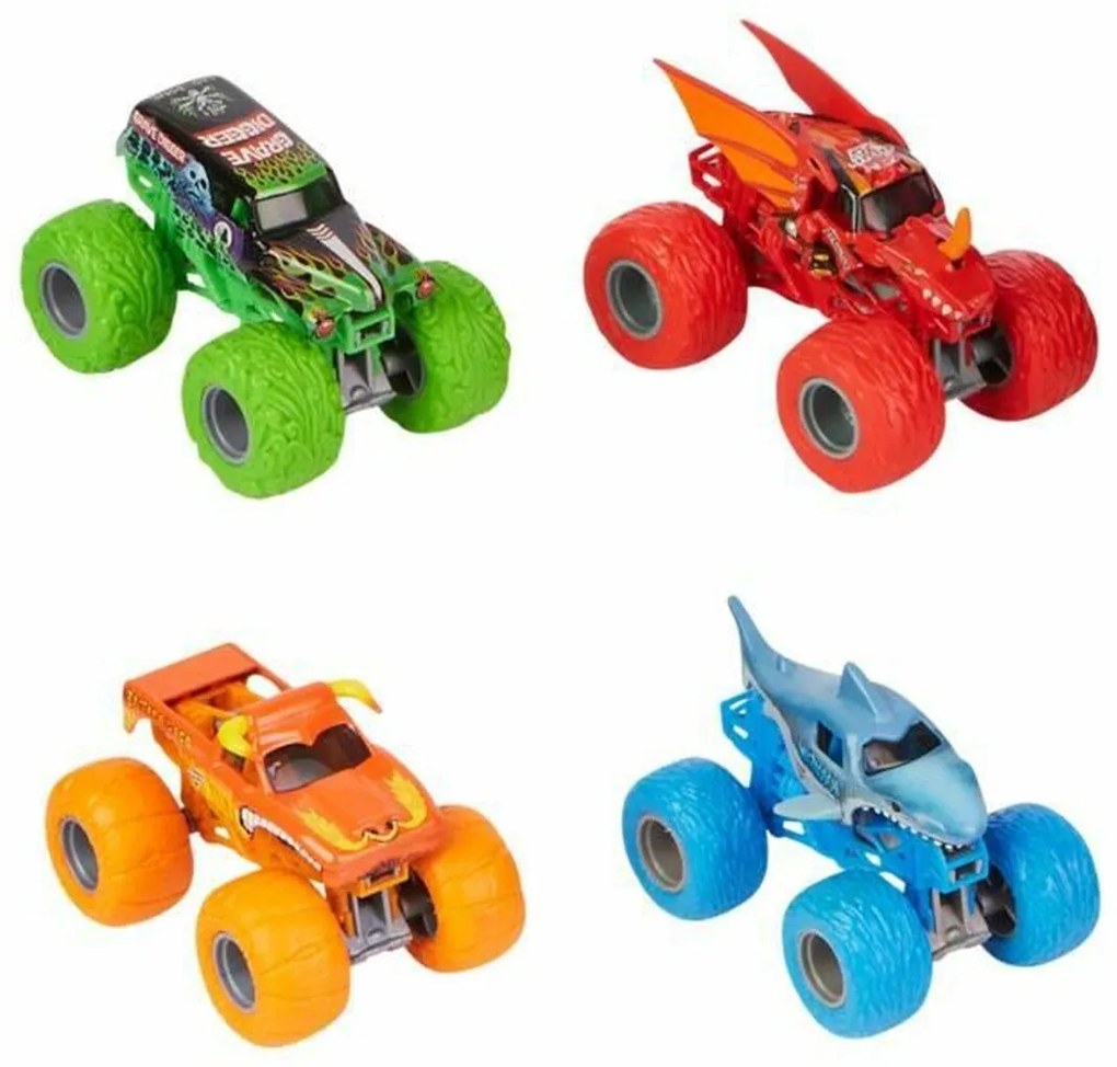 Veículo Spin Master Mini Freestyle Flip Arena Multicolor Carros 4 Unidades