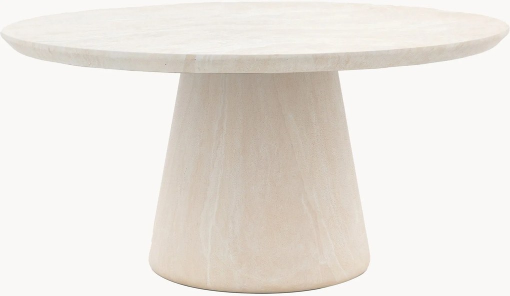 Mesa de jantar redonda Pedra, Ø 152 cm
