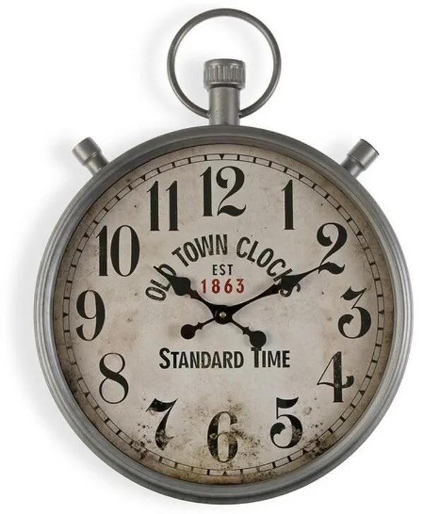 Relógio de Parede Versa Bridgetown Vintage Metal (60 x 44 cm) (Ø 44 cm)