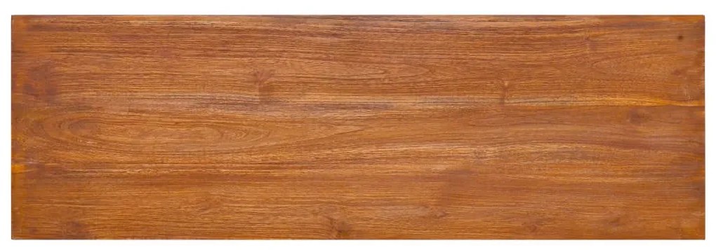 Armário de parede para TV 180x30x30 cm madeira de teca maciça