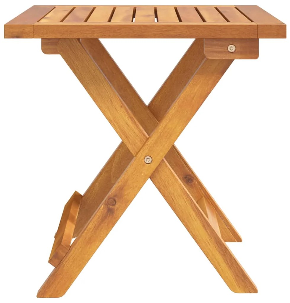 3 pcs conjunto lounge para jardim vime PE e acácia maciça