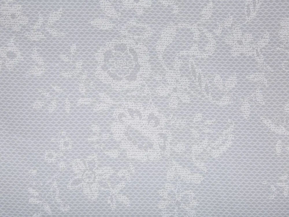 Conjunto de capas de edredão em algodão acetinado cinzento 135 x 200 cm MORNINGSIDE Beliani