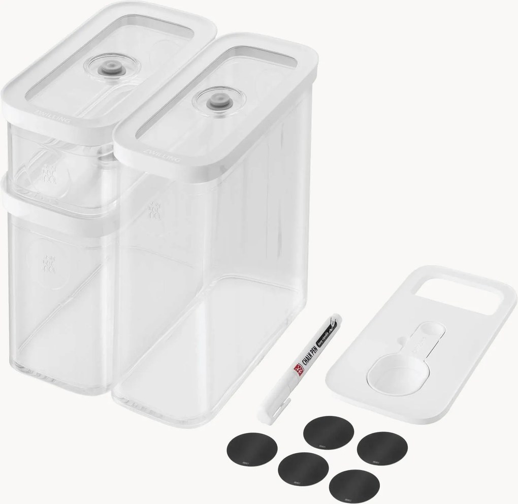 Conjunto de recipientes para alimentos Fresh & Save Cube, conjunto de 5